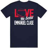 Emmanuel Clase Love Me Some Cleveland Baseball Fan T Shirt