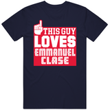Emmanuel Clase This Guy Loves Cleveland Baseball Fan T Shirt