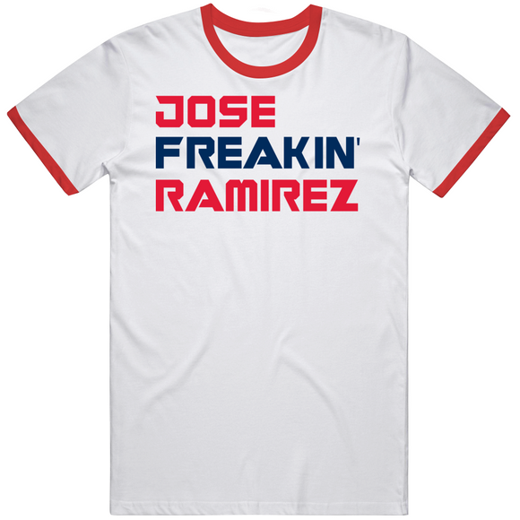 Jose Ramirez Freakin Cleveland Baseball Fan V3 T Shirt