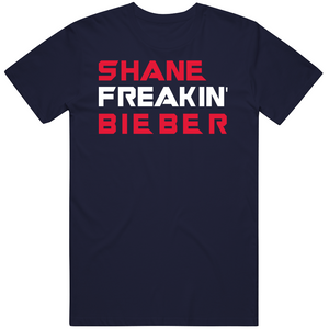 Shane Bieber Freakin Cleveland Baseball Fan T Shirt