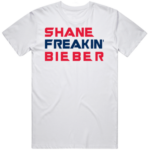 Shane Bieber Freakin Cleveland Baseball Fan V4 T Shirt