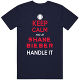 Shane Bieber Keep Calm Cleveland Baseball Fan V2 T Shirt