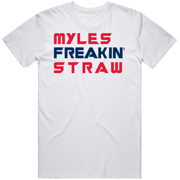 Myles Straw Freakin Cleveland Baseball Fan V4 T Shirt