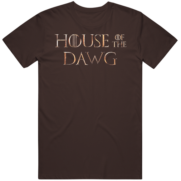 House The Dawg Game Of Thrones Parody Cleveland Football Fan T Shirt