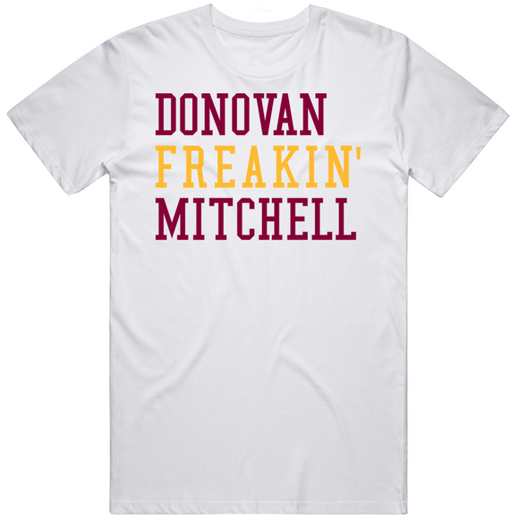 Donovan Mitchell Freakin Cleveland Basketball Fan V2 T Shirt