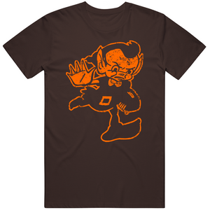 Brownie The Elf Cleveland Football Fan T Shirt