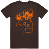 Brownie The Elf Cleveland Football Fan T Shirt