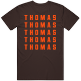 Joe Thomas X5 Cleveland Football Fan T Shirt