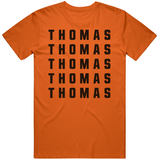 Joe Thomas X5 Cleveland Football Fan V2 T Shirt