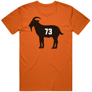 Joe Thomas Goat 73 Cleveland Football Fan V2 T Shirt