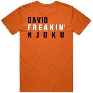 David Njoku Freakin Cleveland Football Fan V2 T Shirt