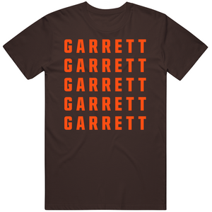 Myles Garrett X5 Cleveland Football Fan T Shirt