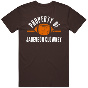 Jadeveon Clowney Property Of Cleveland Football Fan T Shirt