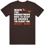 Denzel Ward Boogeyman Cleveland Football Fan T Shirt