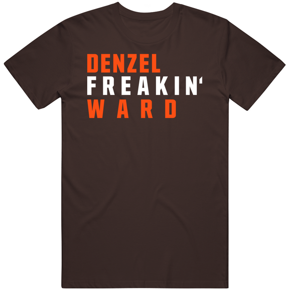Denzel Ward Freakin Cleveland Football Fan T Shirt