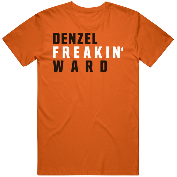 Denzel Ward Freakin Cleveland Football Fan V2 T Shirt