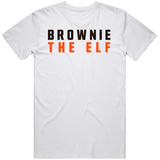 Brownie The Elf Text Cleveland Football Fan V3 T Shirt