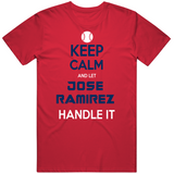 Jose Ramirez Keep Calm Cleveland Baseball Fan T Shirt