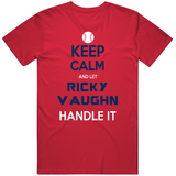 Ricky Vaughn Keep Calm Cleveland Baseball Fan V2 T Shirt