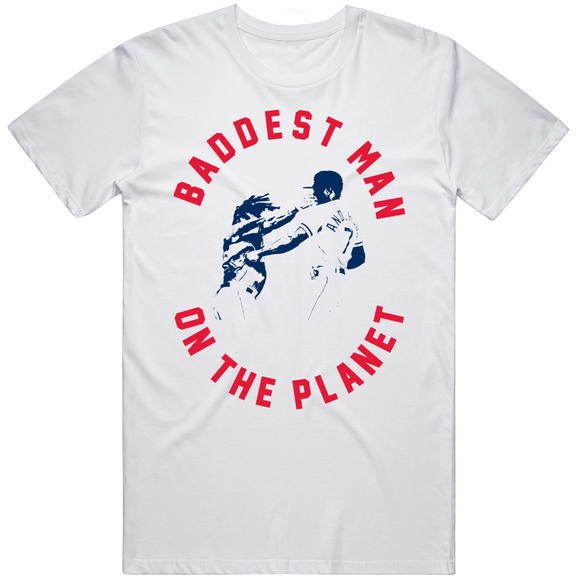 Jose Ramirez Baddest Man On The Planet Cleveland Baseball Fan V4 T Shirt