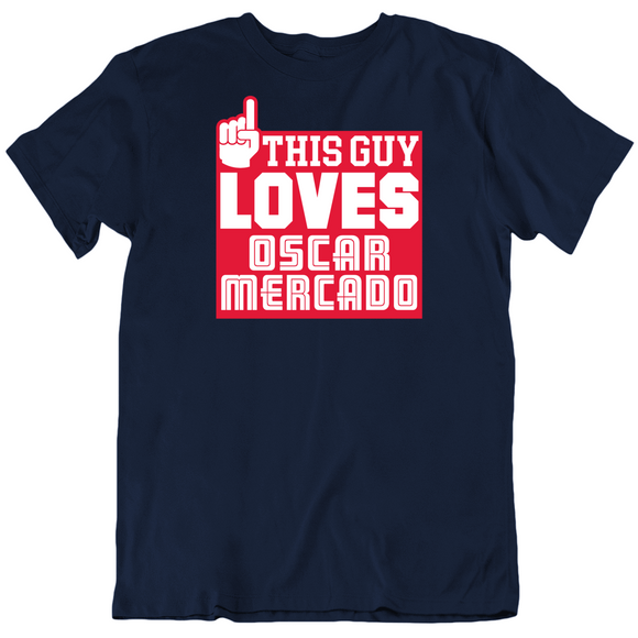 Oscar Mercado This Guy Loves Cleveland Baseball Fan T Shirt