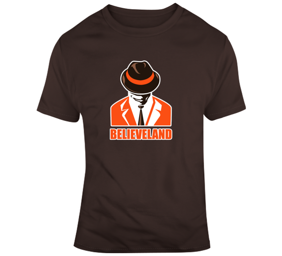 Paul Brown Believeland Cleveland Football Fan T Shirt