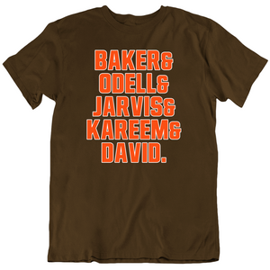 Offense Baker Odell Jarvis Kareem David Cleveland Football Fan T Shirt