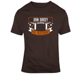 John Dorsey For President Cleveland Football Fan T Shirt