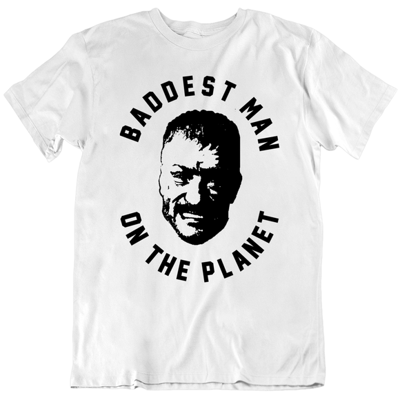 Stipe Miocic Baddest Man on The Planet MMA Champion White T Shirt