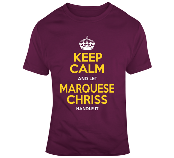 Marquese Chriss Keep Calm Cleveland Basketball Fan T Shirt