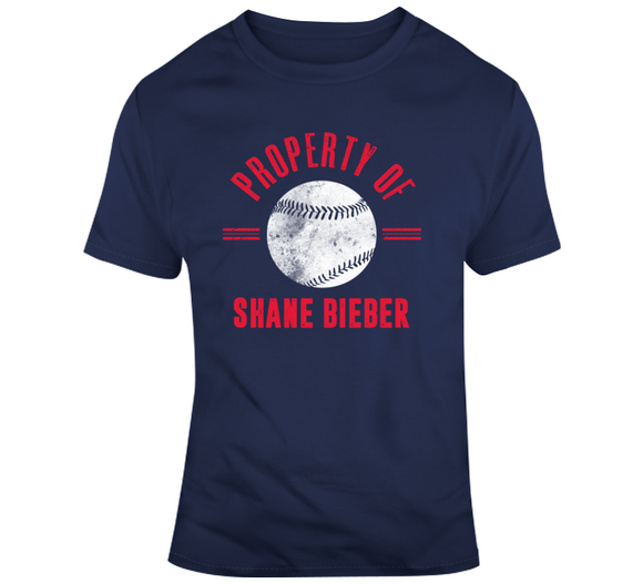 Shane Bieber Property Cleveland Baseball Fan T Shirt