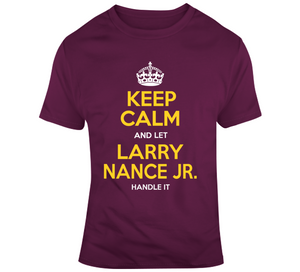 Larry Nance Jr Keep Calm Cleveland Basketball Fan T Shirt