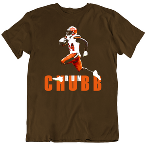 Run Chubb Nick Chubb Cleveland Football Fan T Shirt