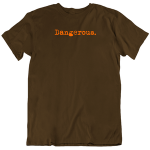 Baker Mayfield Dangerous Text Cleveland Football Fan T Shirt