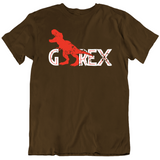 Myles Garrett G Rex Silhouette Cleveland Football Fan v3 T Shirt