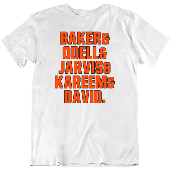 Offense Baker Odell Jarvis Kareem David Cleveland Football Fan V3 T Shirt