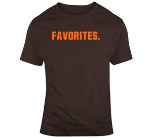 Favorites Cleveland Football Fan T Shirt