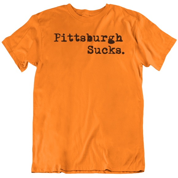 Big Fan Pittsburgh Sucks Cleveland Football Fan T Shirt