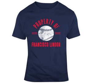 Francisco Lindor Property Cleveland Baseball Fan T Shirt