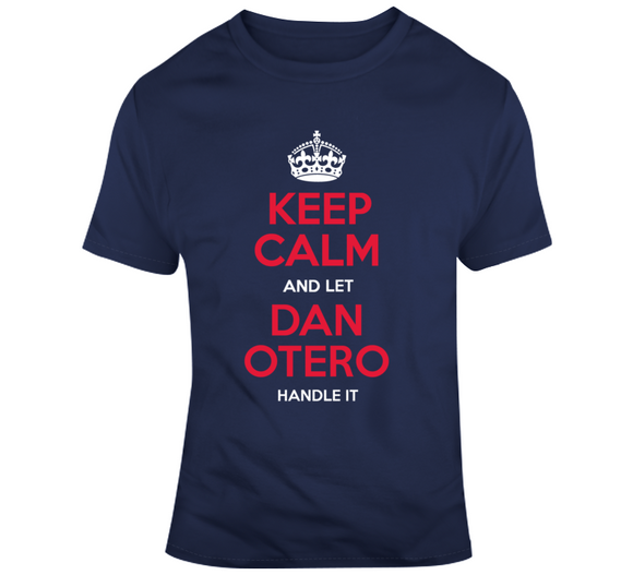 Dan Otero Keep Calm Cleveland Baseball Fan T Shirt