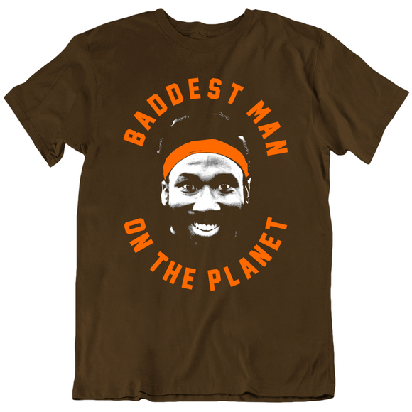 Myles Garrett Baddest Man on The Planet Cleveland Football Fan T Shirt