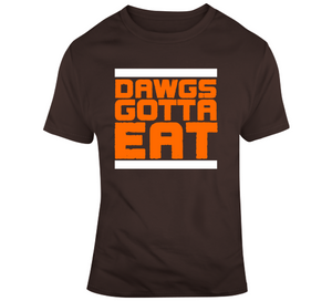 Dawgs Gotta Eat Obj Odell Beckham Jr Cleveland Football Fan T Shirt