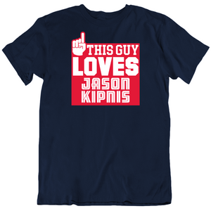 Jason Kipnis This Guy Loves Cleveland Baseball Fan T Shirt