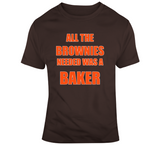 Baker Mayfield Brownies Need Baker Cleveland Football Fan T Shirt