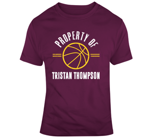 Tristan Thompson Property Cleveland Basketball Fan T Shirt