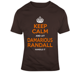 Damarious Randall Keep Calm Cleveland Football Fan T Shirt