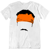 Baker Mayfield Big Face Mustache silhouette Elegance Football Fan T Shirt