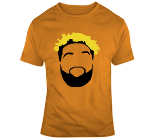 Obj Odell Beckham Jr Big Face Minimalist Cleveland Football Fan T Shirt