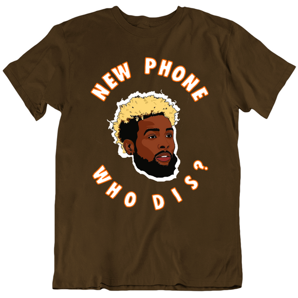 Odell Beckham Jr New Team Who Dis Cleveland Football Fan v3 T Shirt