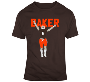 Baker Mayfield Cleveland Quarterback Goat Number 1 Draft Pick Football Fan v5 T Shirt